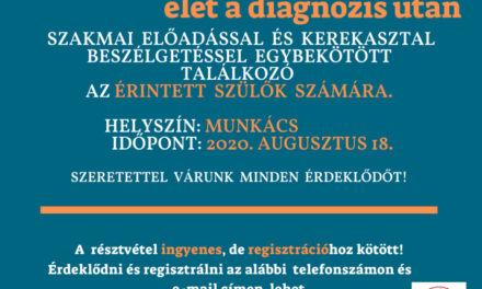Magyar nyelvű szakmai előadás az Autism Transcarpathia Jótékonysági Alapítvány szervezésében