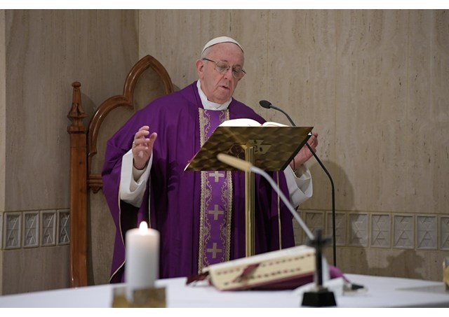 Папа: Віра та релігія – не видовище. Намагаймося думати по-Божому