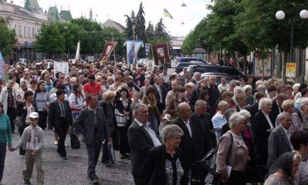 Journée eucharistique à Moukatchevo