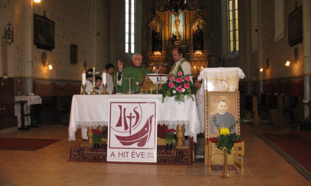 Pásztor Ferenc szoboravatás Beregszászban