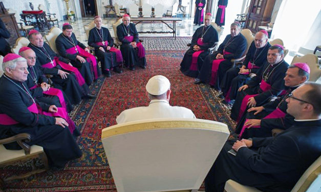 Ferenc pápa fogadta az ukrán püspököket