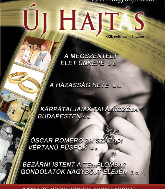 Az Új Hajtás nagyböjti száma online!