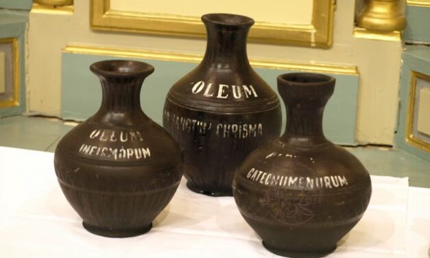 Olajszentelési szentmise Munkácson