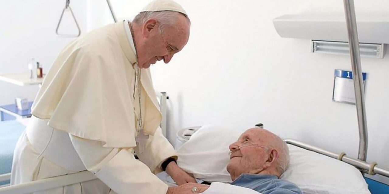 Ferenc pápa üzenete a betegek 30. világnapjára