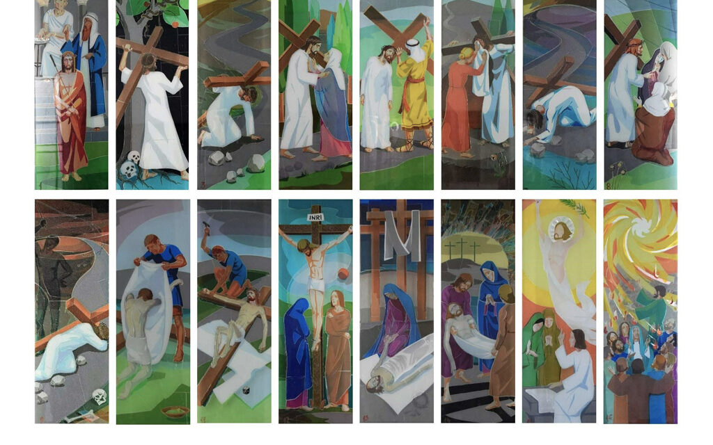 Keresztúti ájtatosság jó papokért