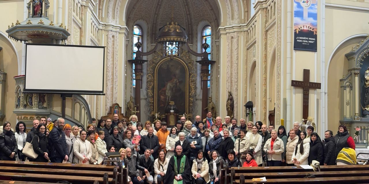 A Karitász munkatársainak jubileumi zarándoklata Munkácson