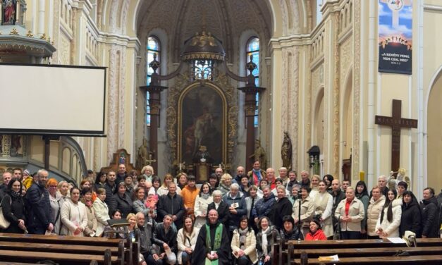 A Karitász munkatársainak jubileumi zarándoklata Munkácson