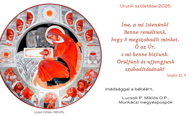 Lucsok Péter Miklós OP megyéspüspök karácsonyi köszöntője