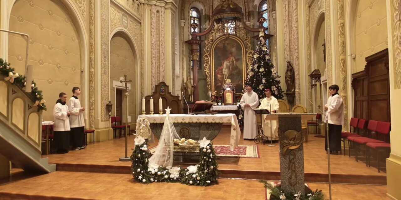 SZENTMISE SZŰZ MÁRIA, ISTEN ANYJA FŐÜNNEPÉN