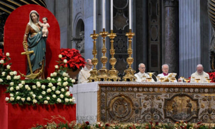 Leó pápa Istenanyja ünnepén: Mária Gyermekének az arcával áld meg minket a teremtő Isten