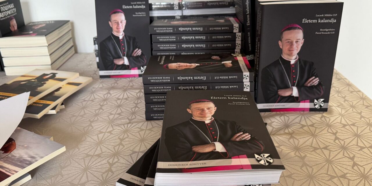 Lucsok Péter Miklós O. P. püspök „Életem kalandja” című könyvének bemutatója Munkácson