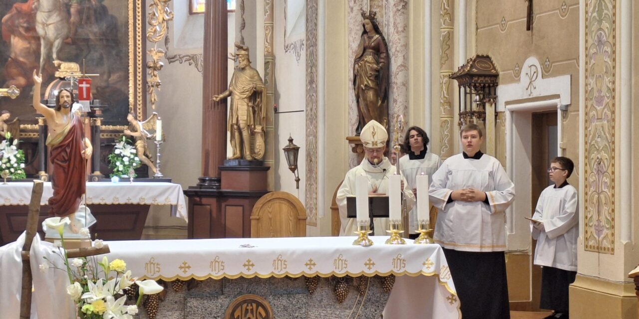 Lucsok Miklós püspök az Isteni irgalmasság vasárnapján: A bizalom a Feltámadottal való találkozás gyümölcse
