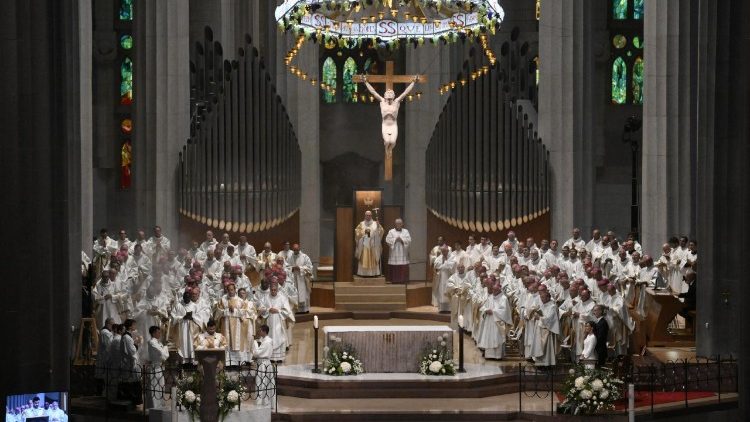 Leó pápa homíliája a Sagrada Família bazilikáról: A Földközi-tenger világítótornya