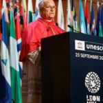 XIV. Leó az UNESCO-ban: A béke védelmét az emberek lelkében kell kiépíteni