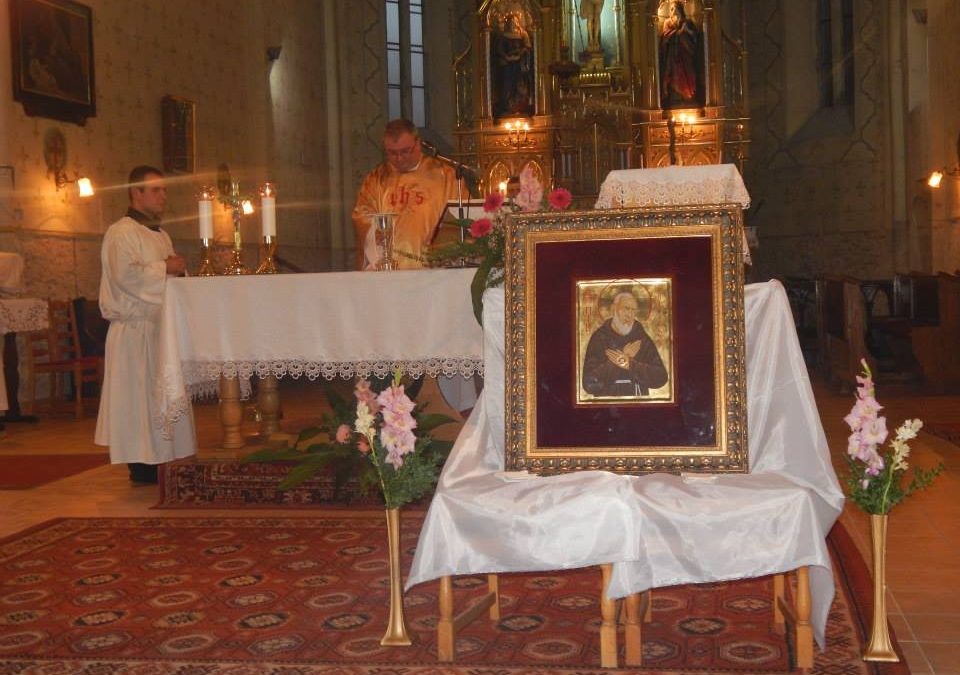 Реліквія Падре Піо в Берегові
