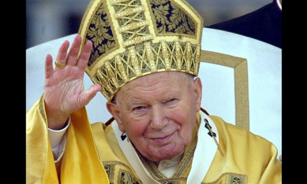 Подяка у 15-у річницю візиту в Україну святого папи Йоана Павла ІІ