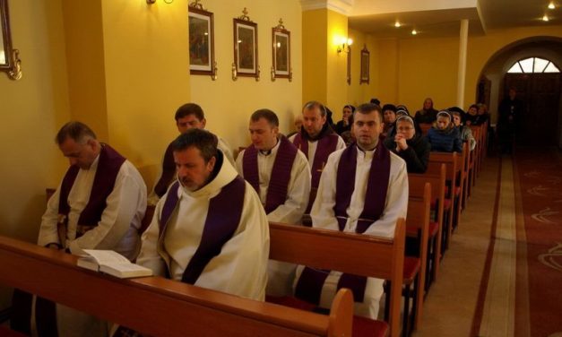 Відбулася остання у цьому році зустріч духовенства Мукачівської Дієцезії