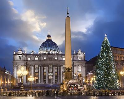 Різдвяні урочистості з Ватикану UΛ:Перший покаже наживо