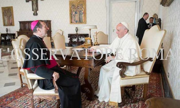 Папа Римський прийняв на Аудієнції Апостольського Нунція