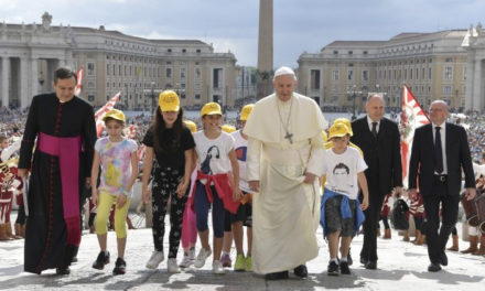 Папа розпочав цикл повчань, присвячений Божим Заповідям
