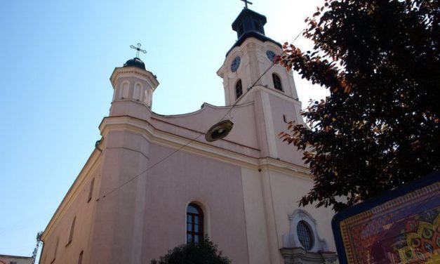 Ужгород. Костьол посвячений Святому Георгію мученику