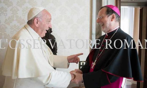 Папа Франциск прийняв на приватній Аудієнції Апостольського Нунція