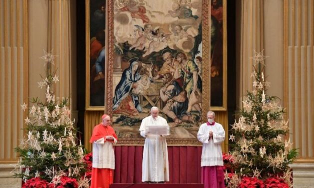 Різдвяне послання «Urbi et Orbi» Папи Франциска 2020