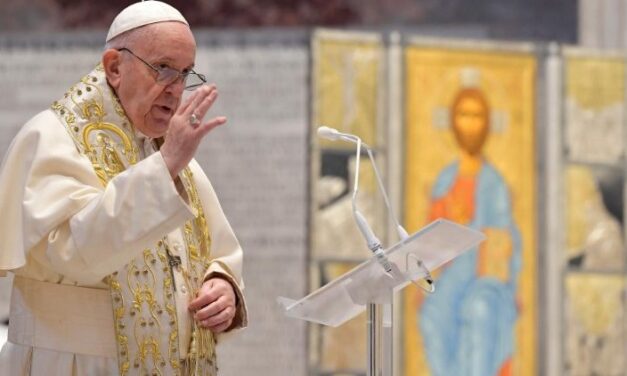 Папа: Господь, наш мир, допоможе здолати ментальність війни