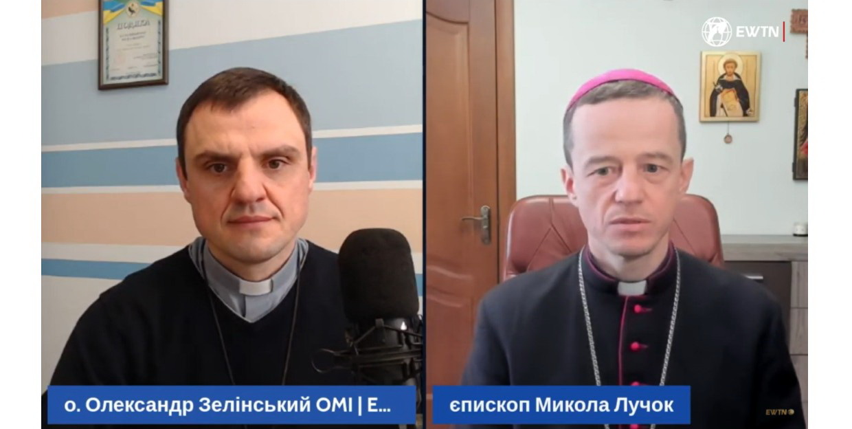 Розмова з єпископом Миколою Лучком на EWTN