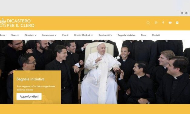 Дикастерія в справах духовенства представила оновлений сайт