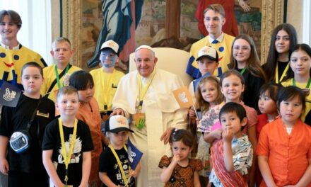 Папа зустрівся з дітьми з країн, де тривають війни, між якими були діти з України