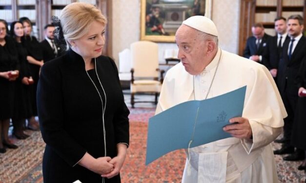 Папа Франциск прийняв у Ватикані Президентку Словаччини