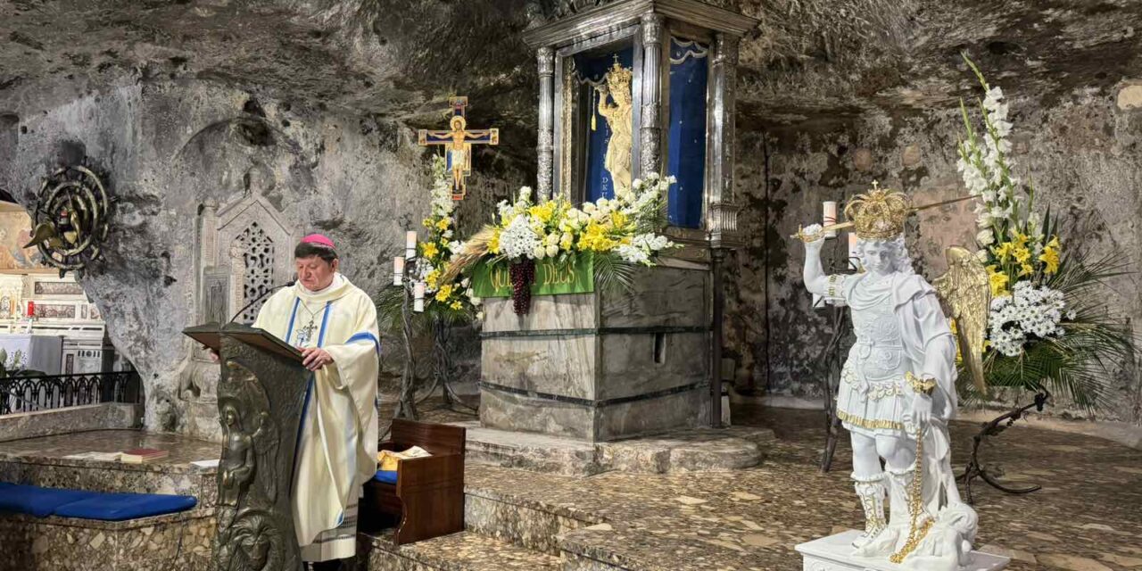 Єпископ Скомаровський на Монте-Горгано: Діва Марія говорить про навернення невільників брехні