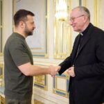 Зустріч кардинала Пароліна із Зеленським: зусилля задля «справедливого миру»