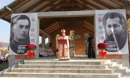 Мукачівщина: молитва на місці замаху на блаженного Теодора Ромжу