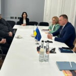 Зустріч єпископа Миколи Лучка з представником обмундсмена в Закарпатті